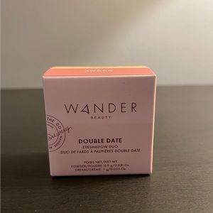 Wander Double Date Eyeshadow Duo Smitten Swoon Full Size NIB Sealed